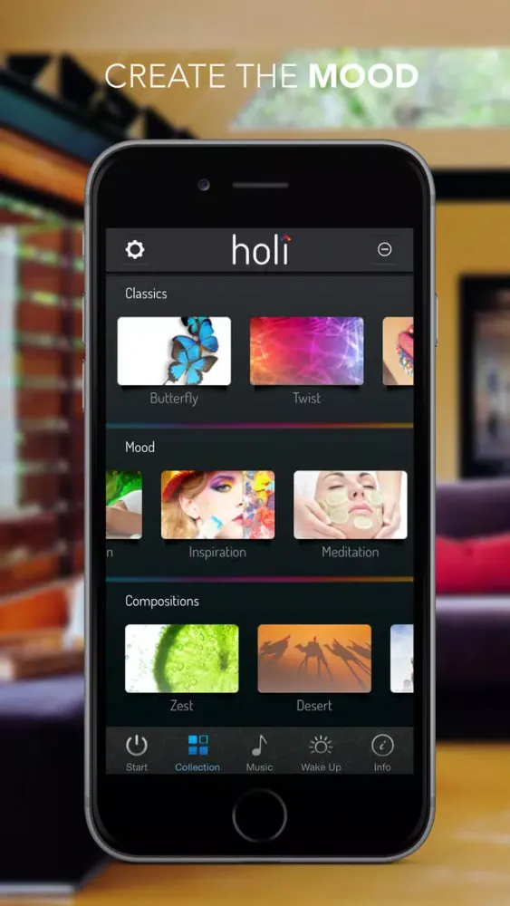 Tangkapan layar SmartLamp by holi