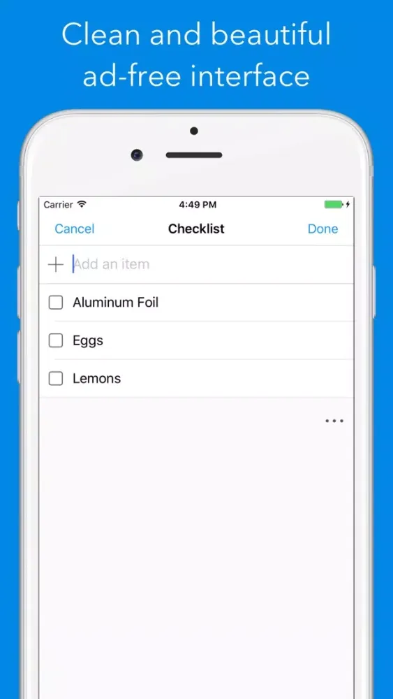 Checklist - Elegant & Simple应用截图