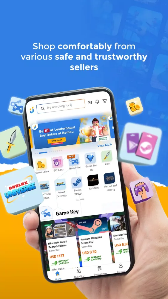 itemku - Gaming Marketplace স্ক্রিনশট
