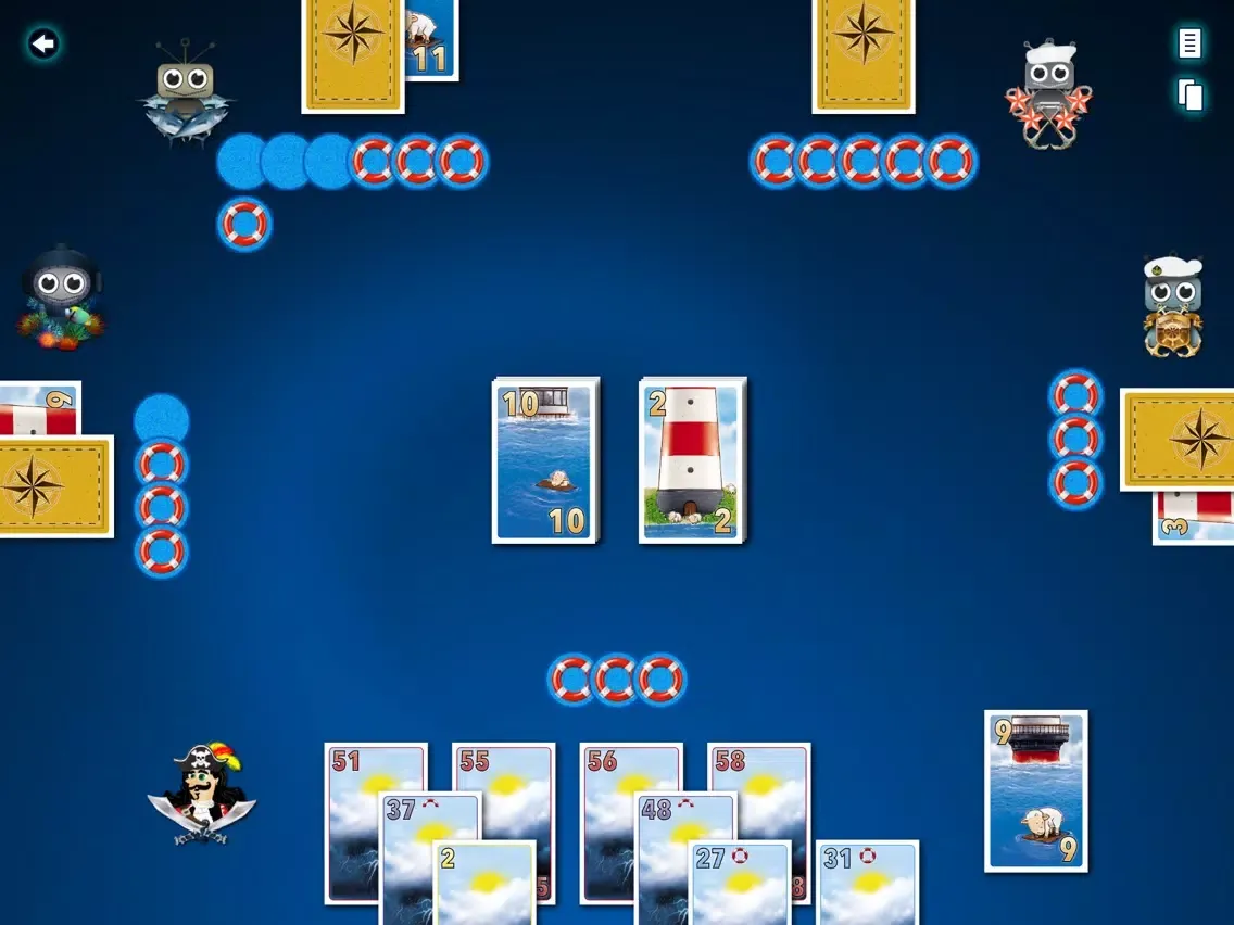 Turn The Tide: The Sink or Swim Strategy Card Game by Stefan Dorra iPad  سکرین شاٹس