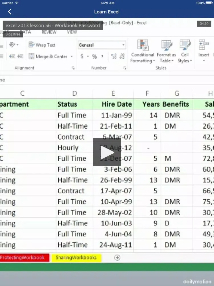 Great App for MS Excel Formula & Macros - Learn in 30 days iPad 应用截图