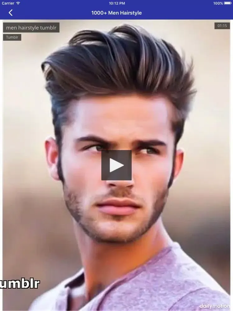 تصاویر 1000+ Men Hairstyle iPad 