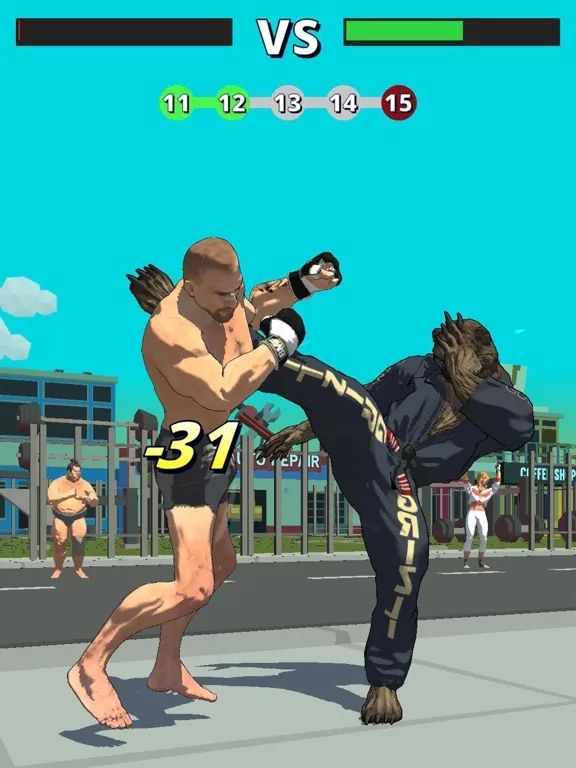 Zrzuty ekranu GymBoy Brawl iPad 