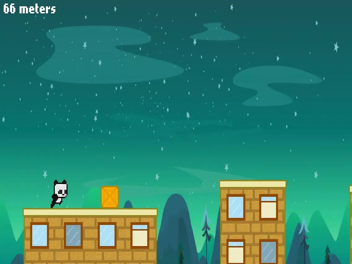 Panda run jump up Punk - FREE iPad  স্ক্রিনশট