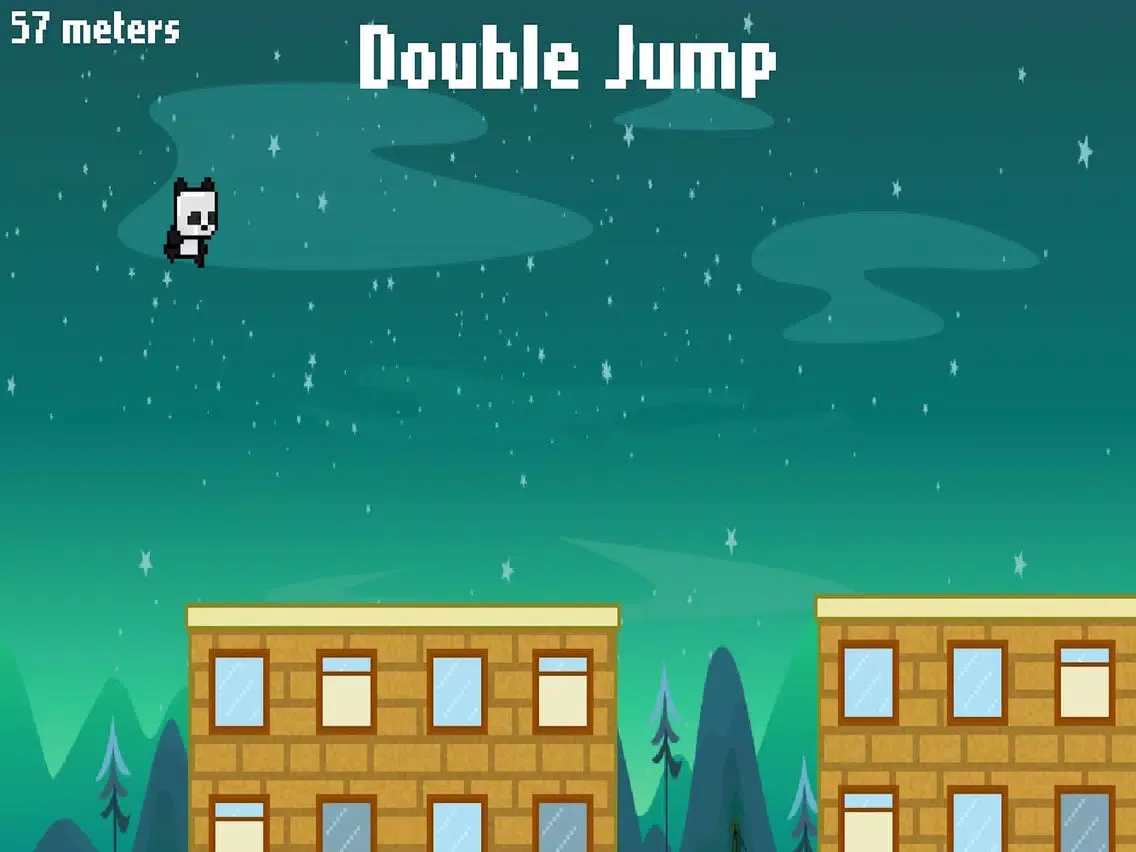 Panda run jump up Punk - FREE iPad  স্ক্রিনশট