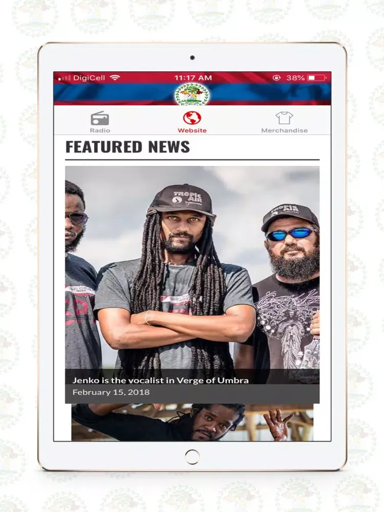 501 Nation iPad 스크린샷