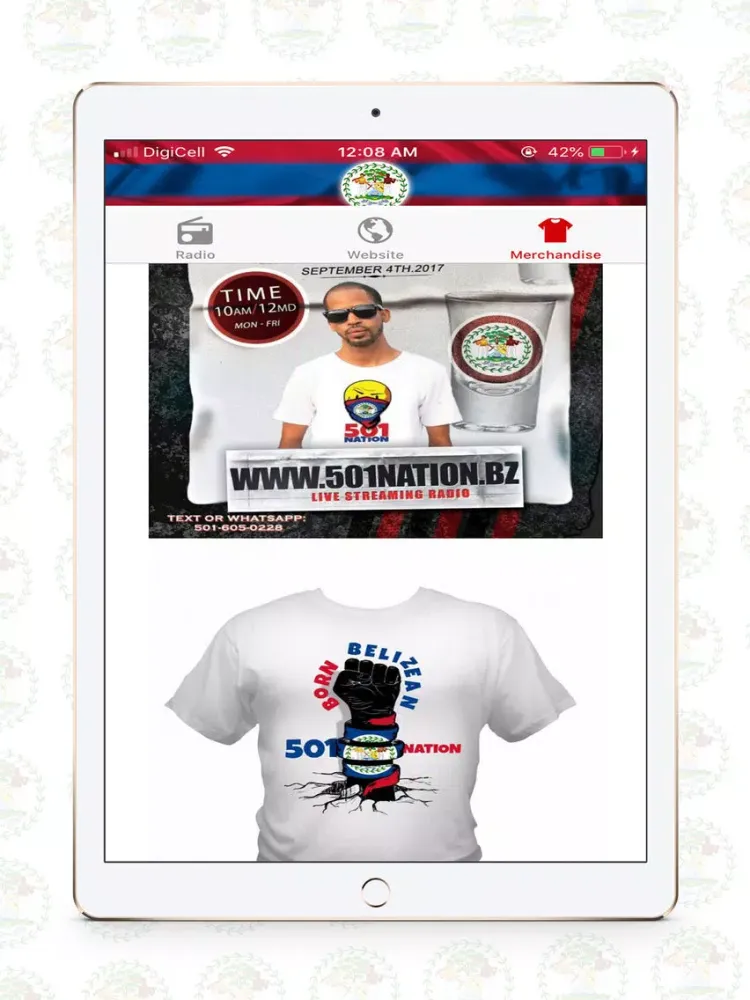 501 Nation iPad 스크린샷