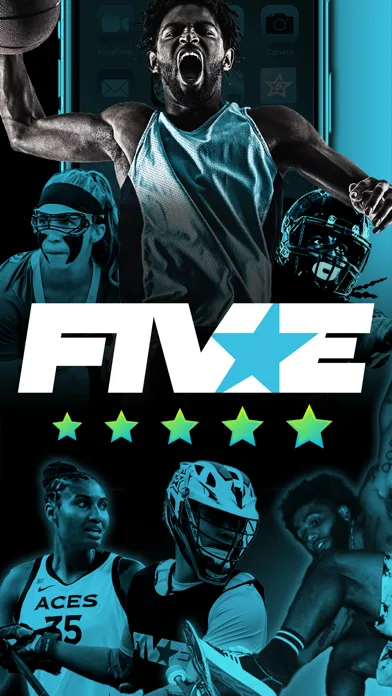 Capturas de tela do Fivestar: Sports Highlight App