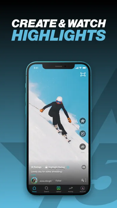 Capturas de tela do Fivestar: Sports Highlight App