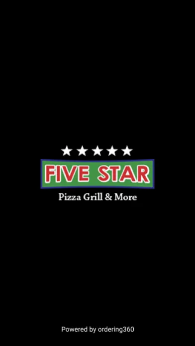 Five Star Pizza and Grill স্ক্রিনশট
