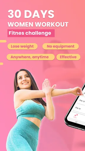 30 Days Women Workout Fitness Screenshots