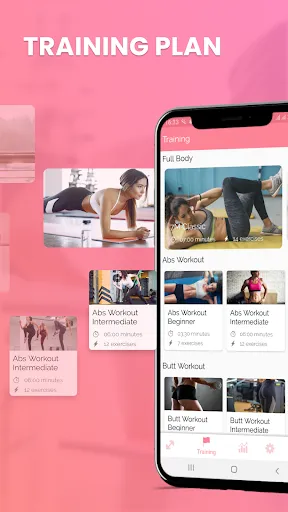 30 Days Women Workout Fitness Screenshots