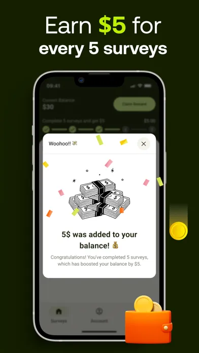 Five Surveys - Earn Money Fast Screenshots