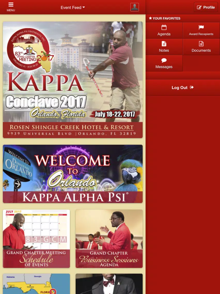 Kappa Conclave 2017 iPad 應用截圖