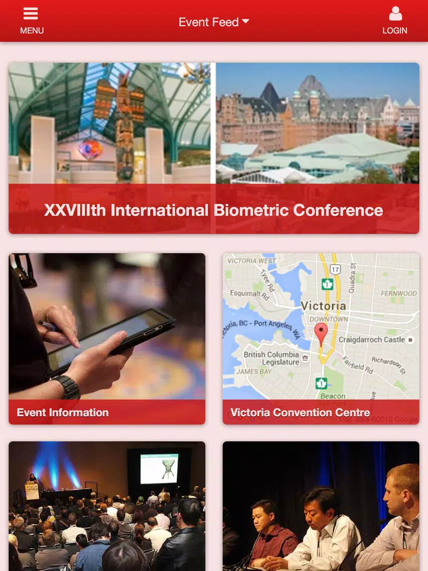 2016 IBC iPad  Screenshots