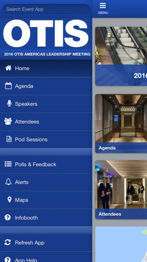 Capturas de pantalla de Otis 2016