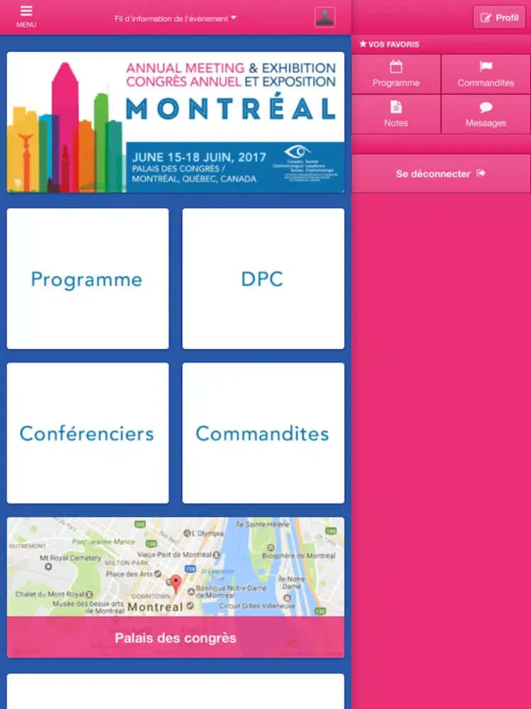 SCO2017 iPad  Screenshots
