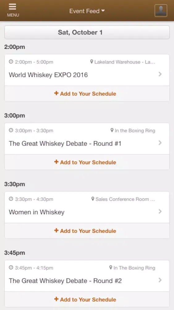 Whiskey Expo Screenshots