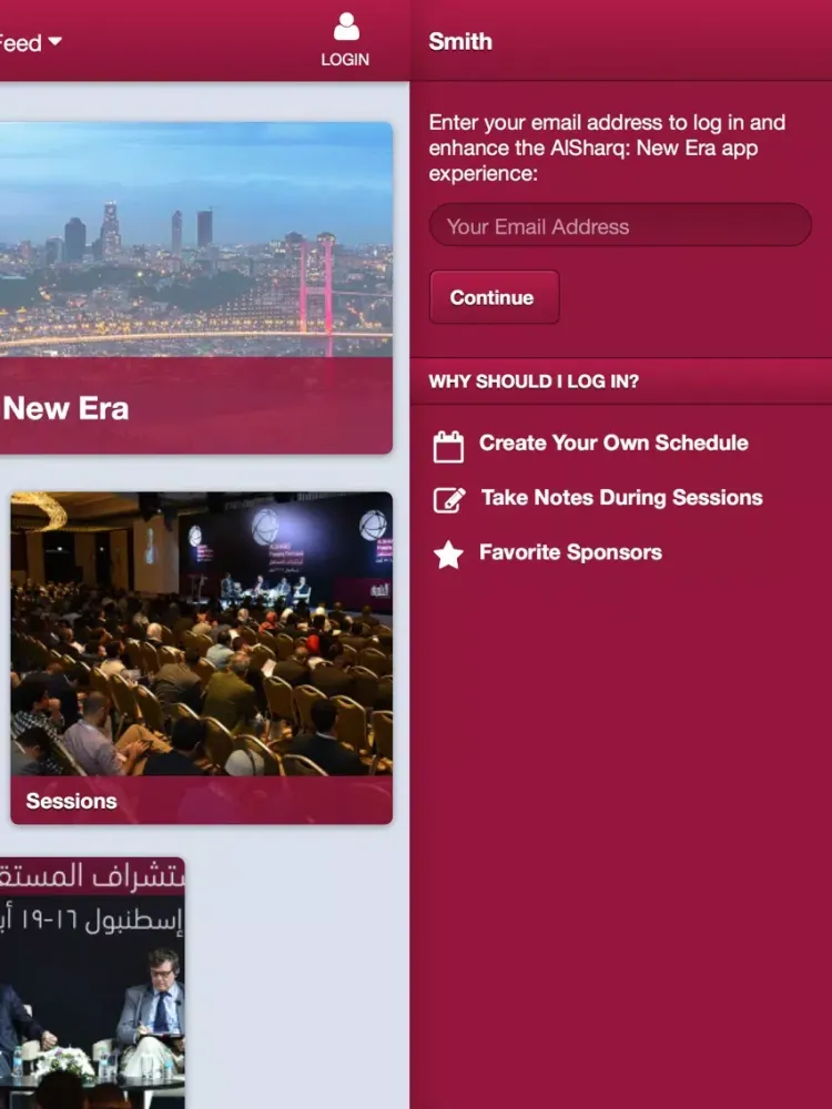 AlSharqForum iPad  Screenshots