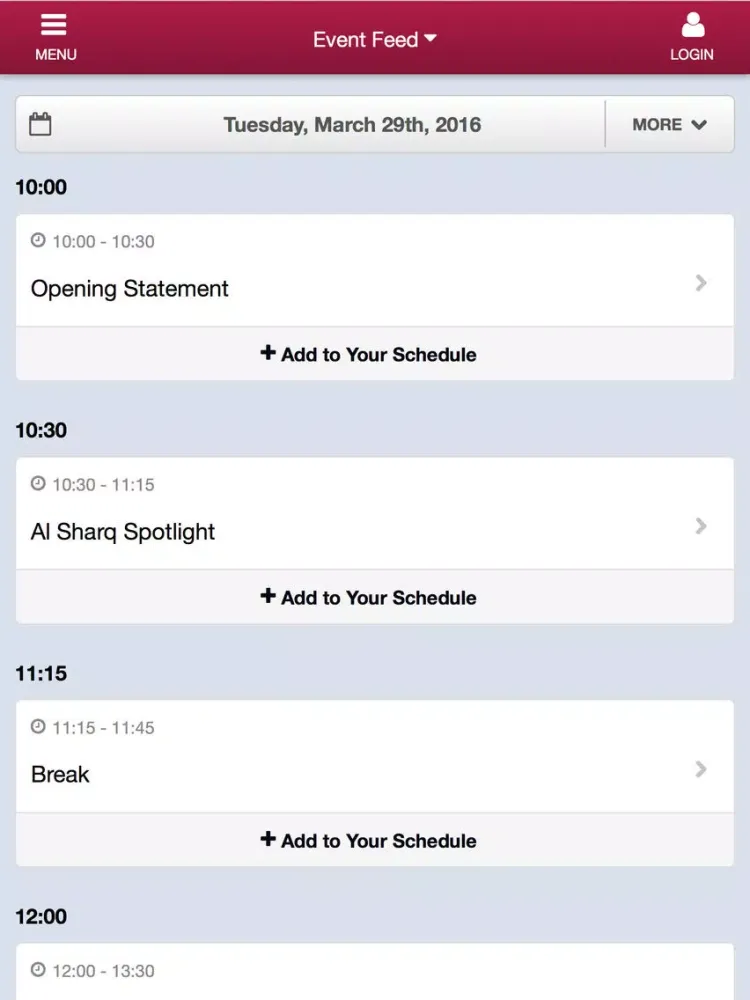 AlSharqForum iPad  Screenshots