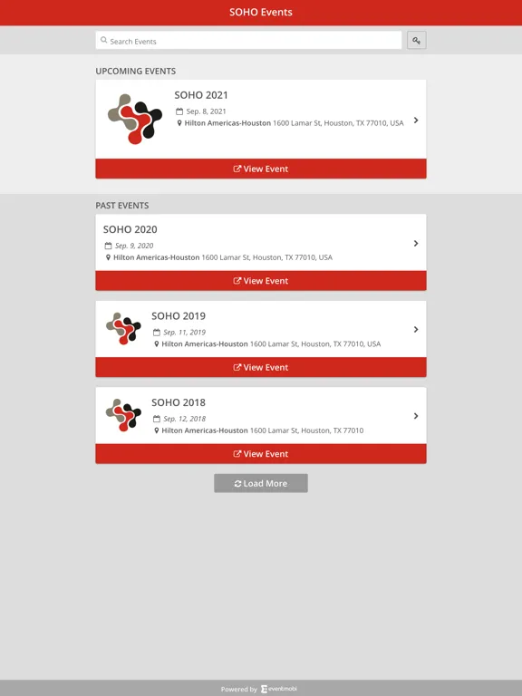 SOHO Annual Meetings iPad  स्क्रीनशॉट