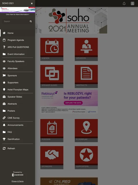 SOHO Annual Meetings iPad  स्क्रीनशॉट