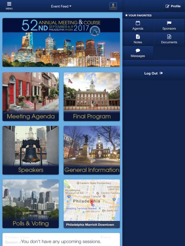 SRS AM 2017 iPad  Screenshots