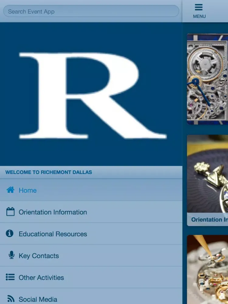 RichemontTX iPad  Screenshots