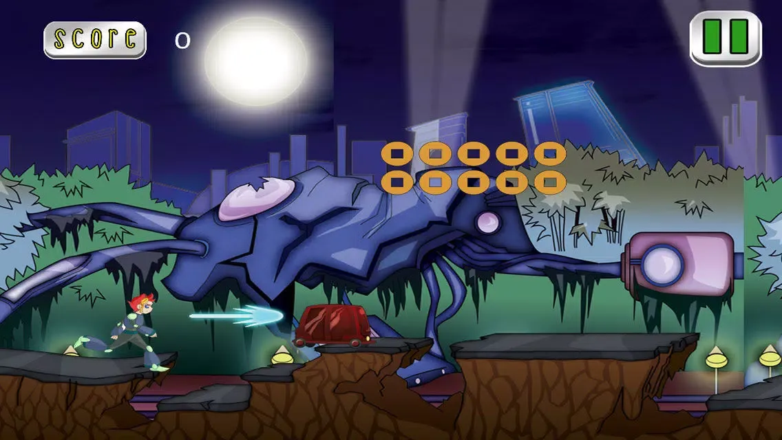 Zrzuty ekranu Cyber Ninja Run Free