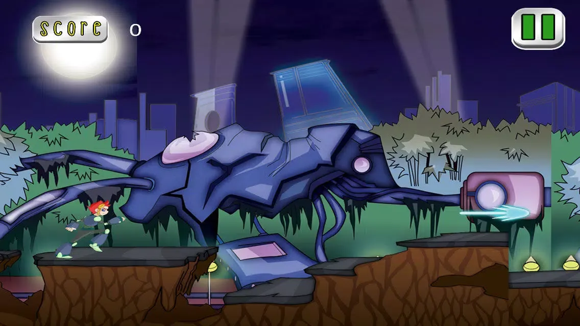 Zrzuty ekranu Cyber Ninja Run Free