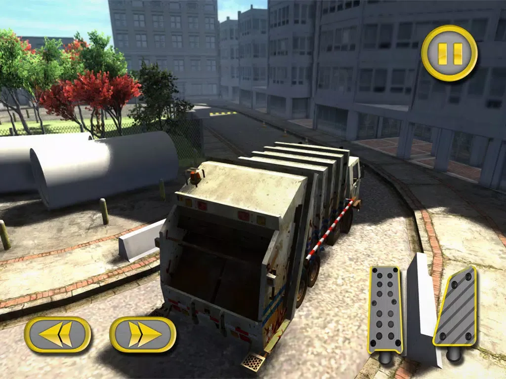 تصاویر Garbage Collector Truck Parking iPad 