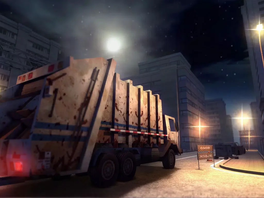 تصاویر Garbage Collector Truck Parking iPad 