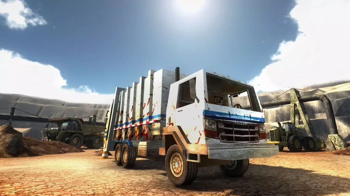 تصاویر Garbage Collector Truck Parking