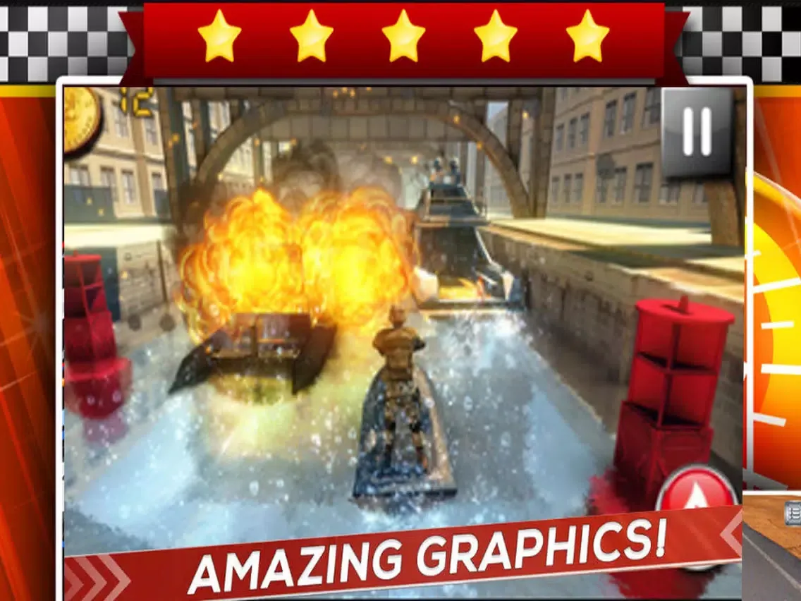 Crazy Jetski Shoot and Racing iPad  স্ক্রিনশট