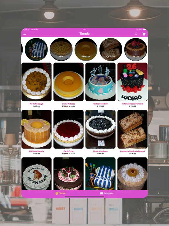 ภาพหน้าจอของ Carla Sweet Cakes iPad 