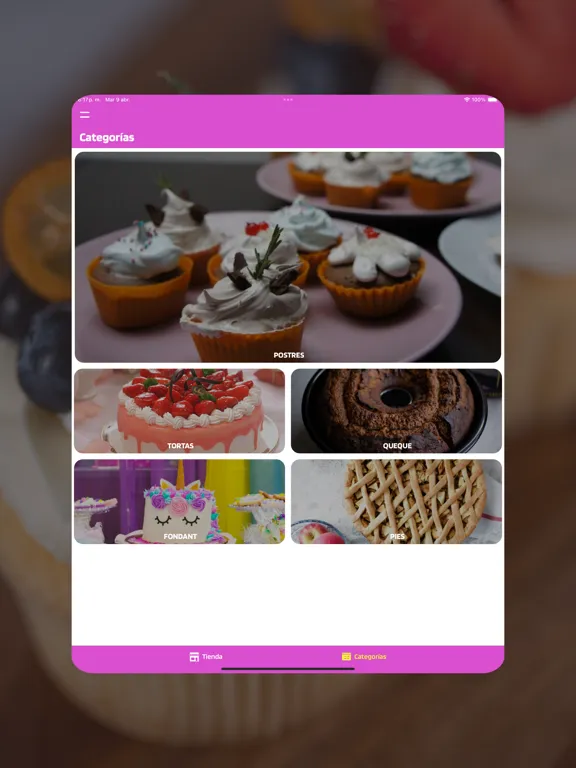 ภาพหน้าจอของ Carla Sweet Cakes iPad 