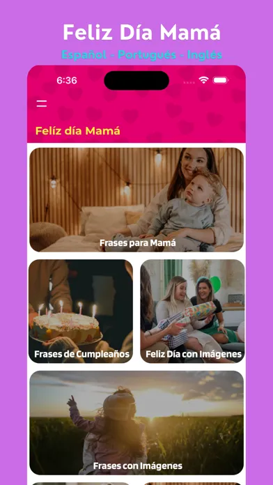 Happy Mother's Day Mom Phrases Screenshots