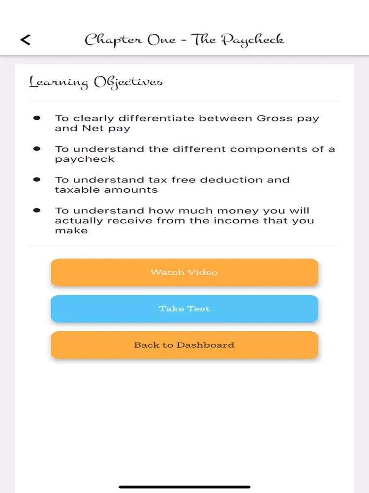 FiWe - Financial Wellness iPad  Screenshots