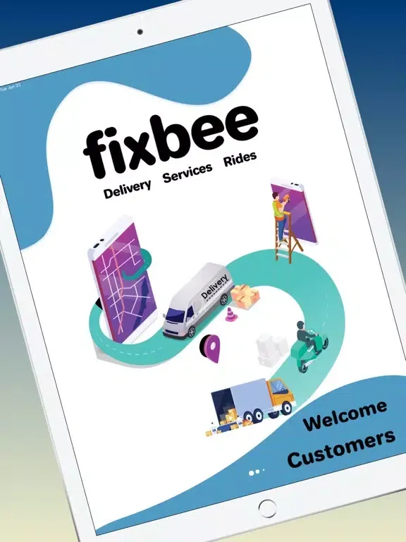Fixbee Customer iPad 应用截图