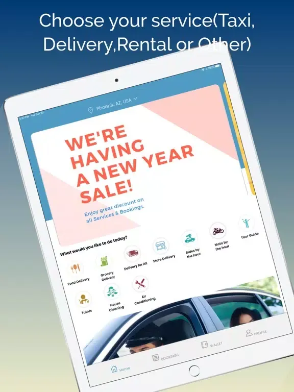 Fixbee Customer iPad 应用截图