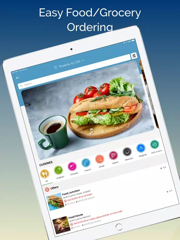Скриншоты Fixbee Customer iPad 
