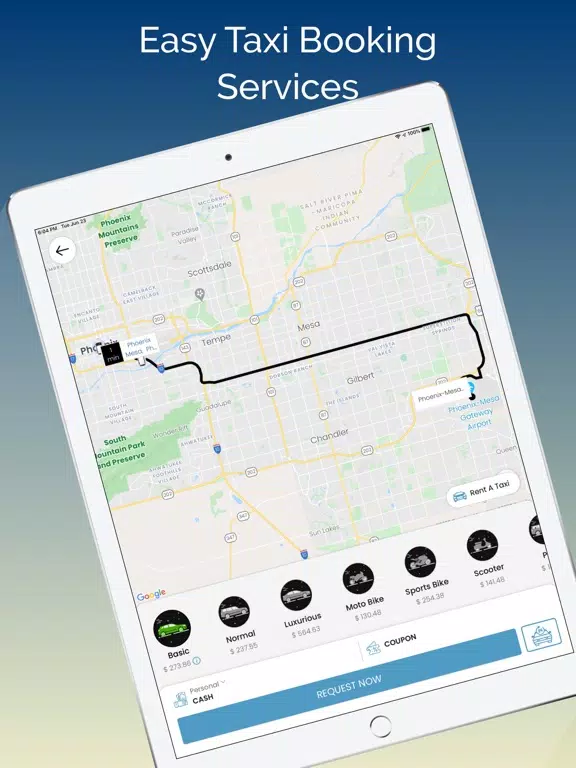 Скриншоты Fixbee Customer iPad 