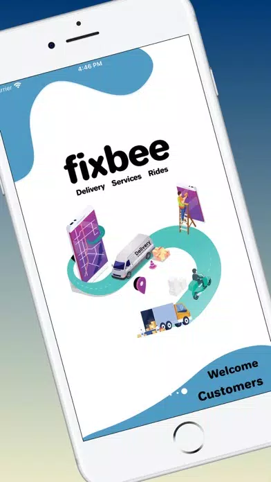 Скриншоты Fixbee Customer