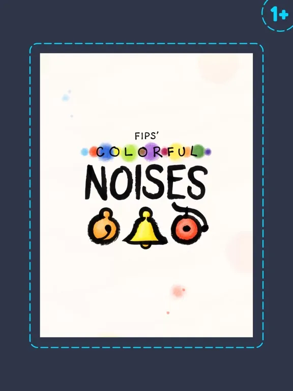 Tangkapan skrin Fips’ colorful Noises iPad 