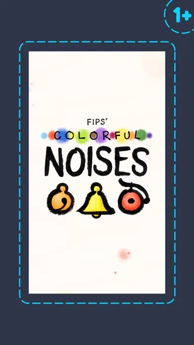 Tangkapan skrin Fips’ colorful Noises