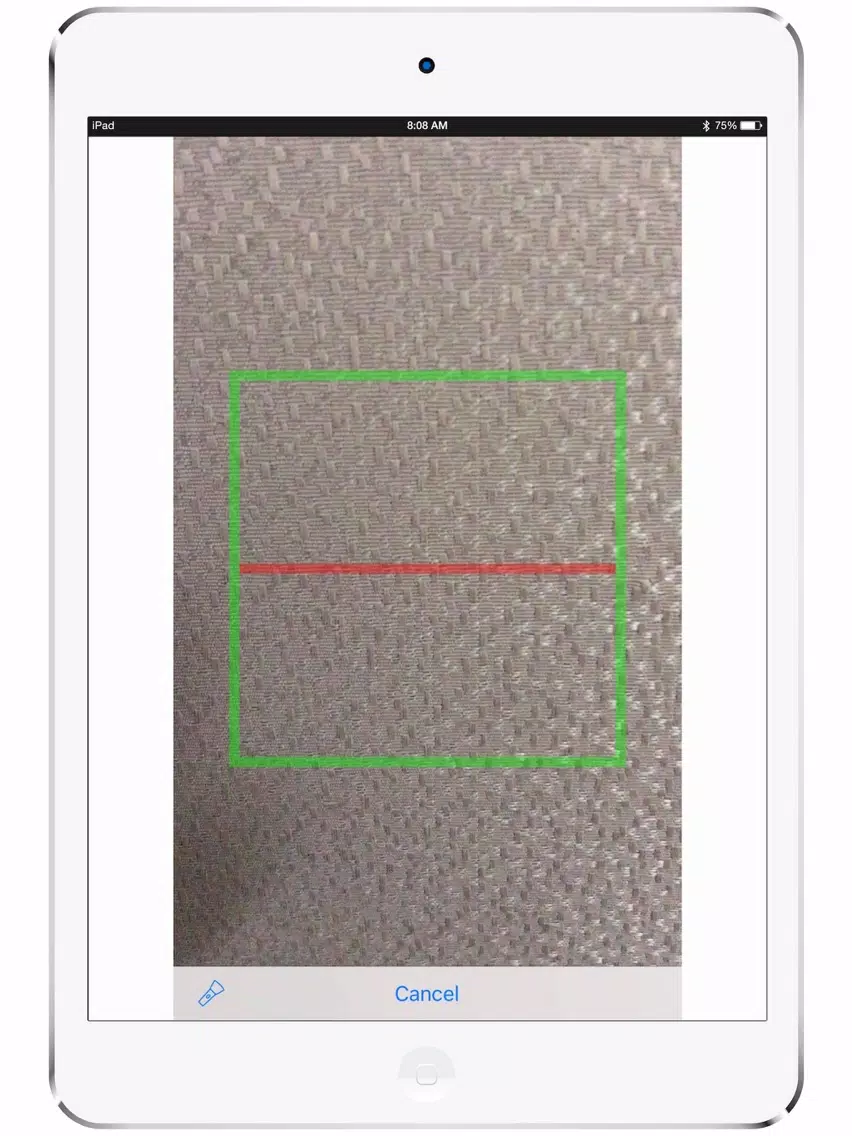 ภาพหน้าจอของ Fixed Asset Scanner iPad 