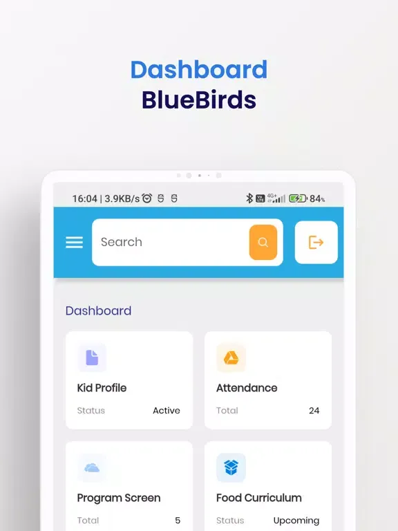 صور BlueBirds Kindergarten iPad 