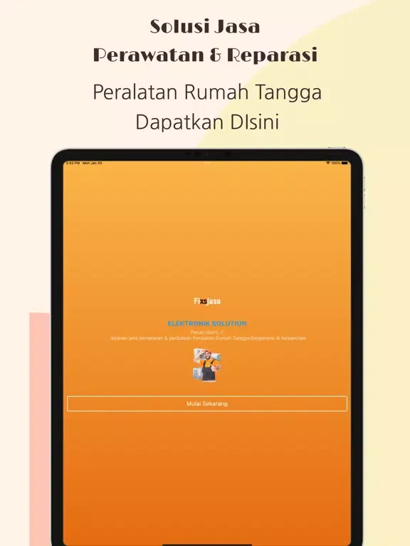 Capturas de pantalla de Fixsjasa - Servis AC & Cuci AC iPad 