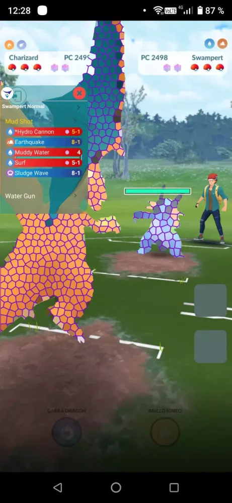 Capturas de tela do PVP Trainer