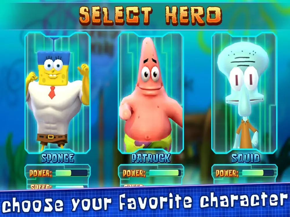 SpongeBob Battle Fight iPad  Screenshots